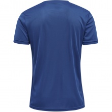 hummel Sport-Tshirt Core Functional (atmungsaktiv, leicht) Kurzarm navyblau Herren